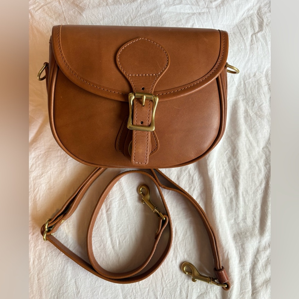 J.W.Hulme Co Legacy Saddle crossbody bag - Picture 2 of 13